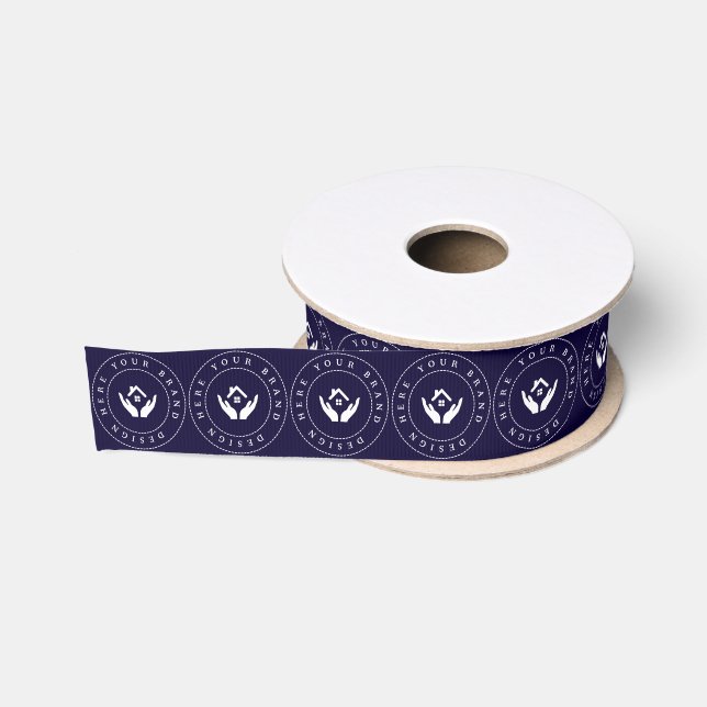 Geschenkgutschrift für kundenspezifische Logos Ripsband (Spule)