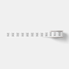 Geschenkgutschrift für kundenspezifische Logos Ripsband
