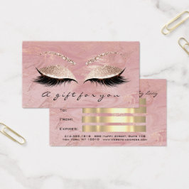Geschenkgutschrift Marmor Rosa Lash Extension Make