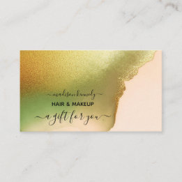 Geschenkgutschrift und Haarchartreuse Neu Treuekarte