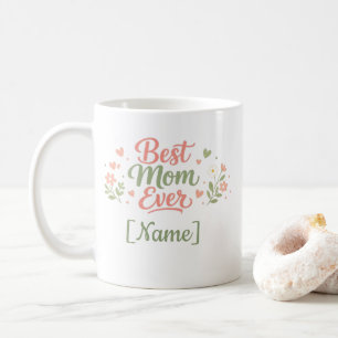 Geschenkidee für die beste Mama überhaupt – Süße M Kaffeetasse