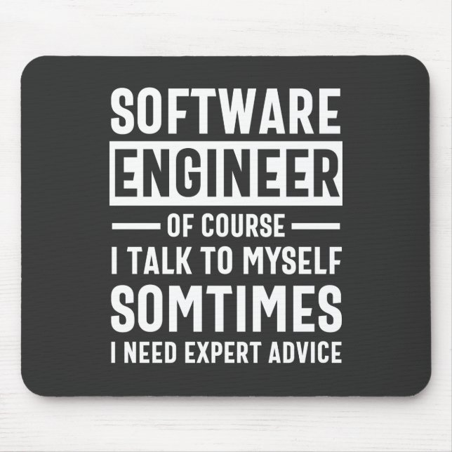 Geschenkidee für die lustige Programmierung von So Mousepad (Vorne)