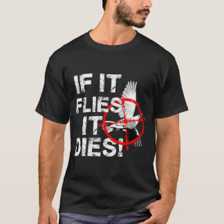 Geschenkidee für die Quailjagd - Vogeljäger Gi T-Shirt