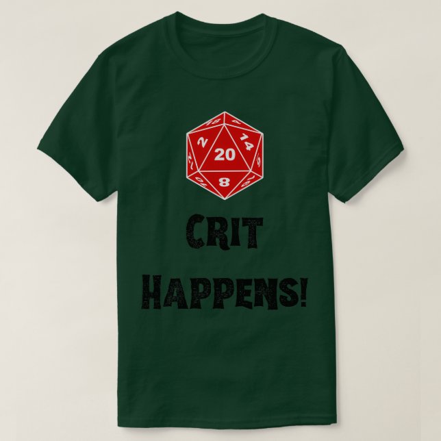 Geschenkidee für Dungeons und Drachen T-Shirt (Design vorne)