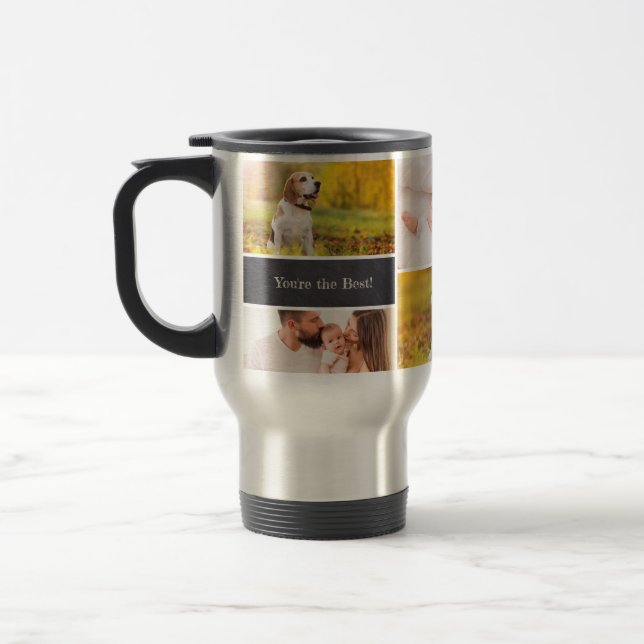 Geschenkidee für Fotos nach Maß Sie sind die beste Reisebecher (Links)