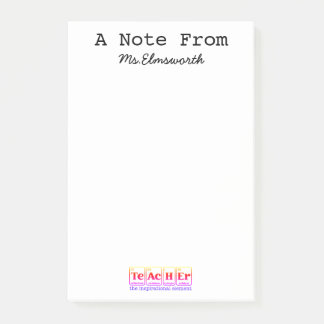 Geschenkidee für Lehrer Post-it Klebezettel