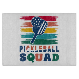 Geschenkidee für Pickleball-Spieler Schneidebrett