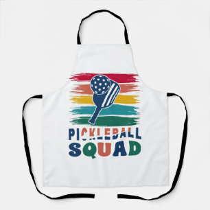 Geschenkidee für Pickleball-Spieler Schürze