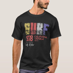 Geschenkidee für Surfer in Kalifornien T-Shirt
