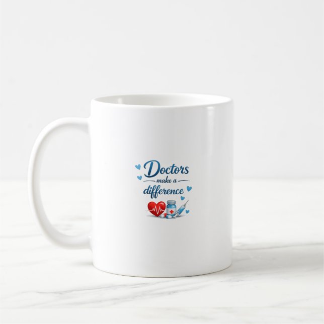Geschenkidee Kaffeetasse 'Ärzte machen einen Unter (Links)