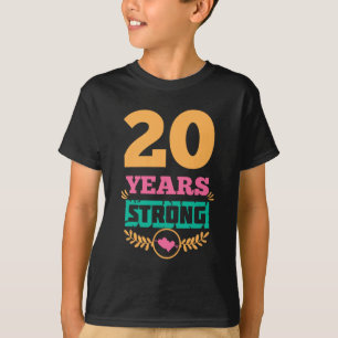 Geschenkidee zum 20-jährigen Jubiläum 20 Jahre Sta T-Shirt