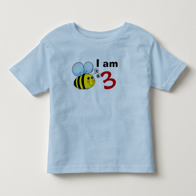 Geschenkidee zum 3. Geburtstag Kleinkind T-shirt (Vorderseite)