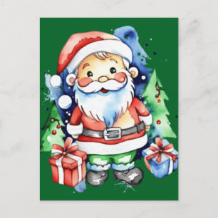 Geschenkideen für den Weihnachtsmann Postkarte