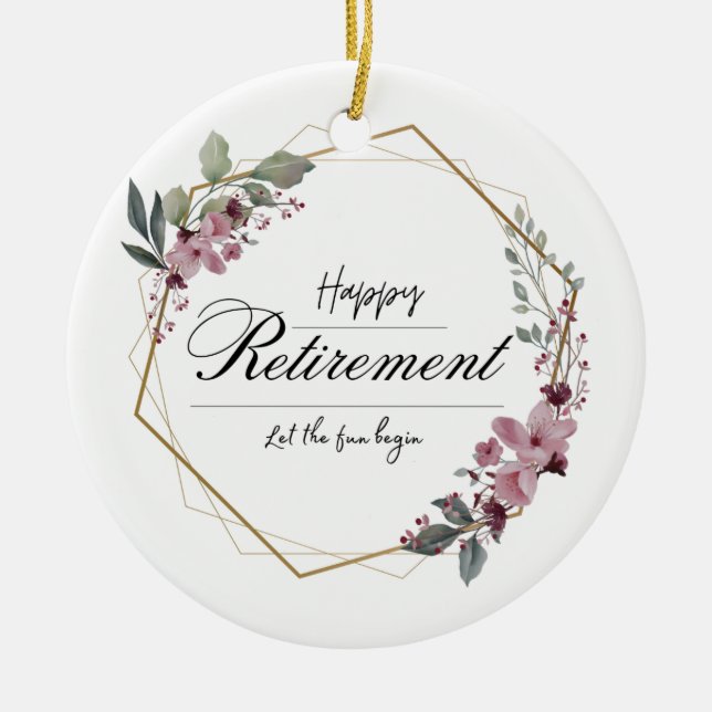 Geschenkideen für die Vermietung Keramik Ornament (Vorne)