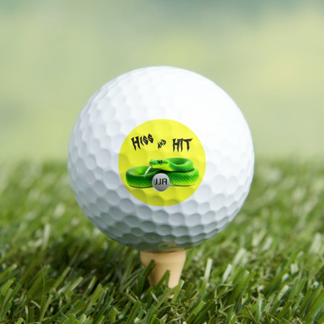 Geschenkideen für Golfer - Zischende Schlange Golfball (Insitu T-Shirt)