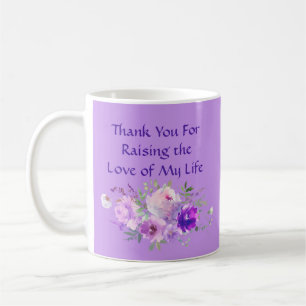 Geschenkideen für Schwiegermütter Lila Rosen Kaffe Kaffeetasse