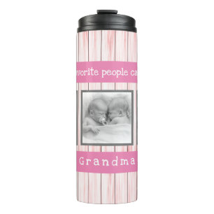 Geschenkideen Großeltern - Personalisiertes Foto Thermosbecher