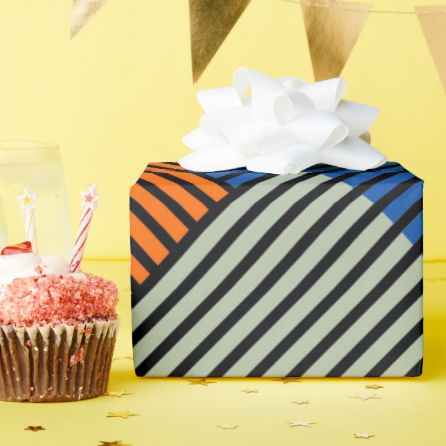 Geschenkideen Spaß machen Künstlerische Farben Geschenkpapier (Geburtstagsparty)