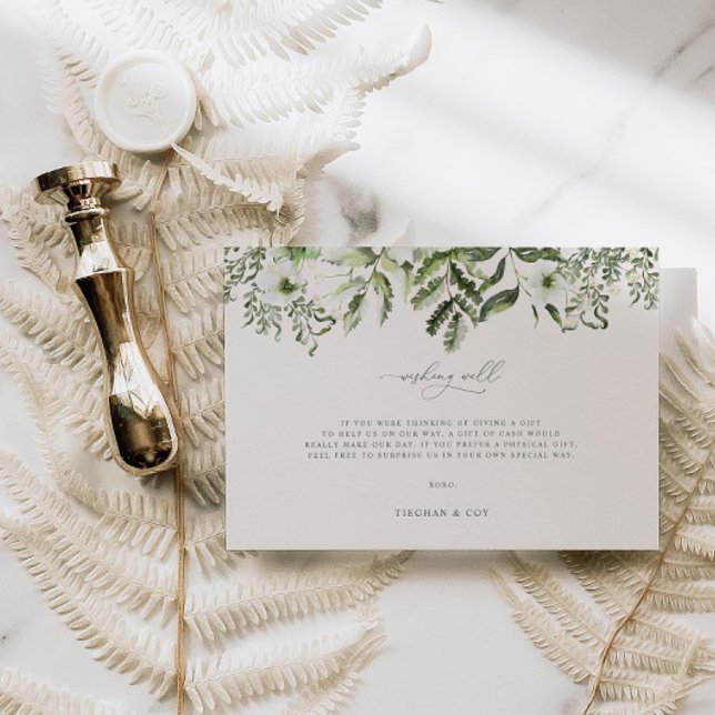 Geschenkkarte für die Hochzeitsreise für den Sage  Save The Date (Von Creator hochgeladen)