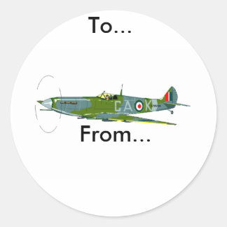 Geschenkkleber Runder Aufkleber