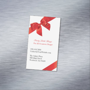 Geschenkladen Magnetische Visitenkarte