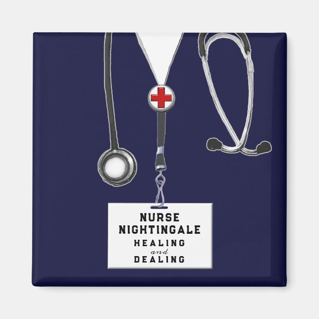 Geschenkmagazin für Krankenpflege Magnet (Vorne)