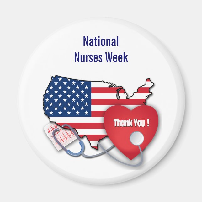 Geschenkmagnete der Nurses Week Magnet (Vorne)