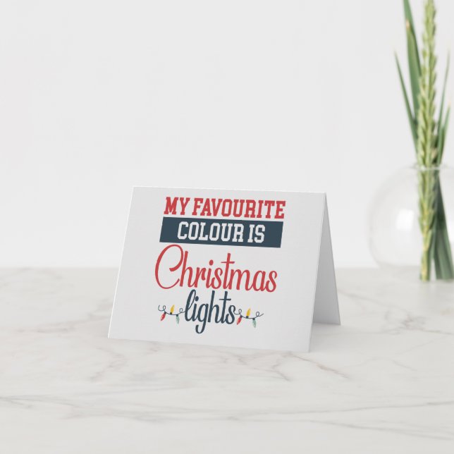 Geschenkmarke Feiertagskarte (Vorderseite)