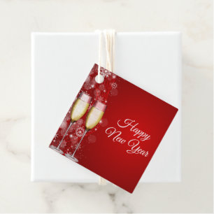 Geschenkmarke für das neue Jahr Geschenkanhänger