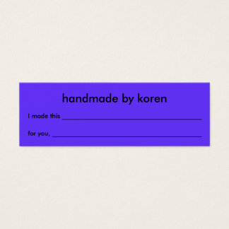 Geschenkmarke für Spitzenprodukte