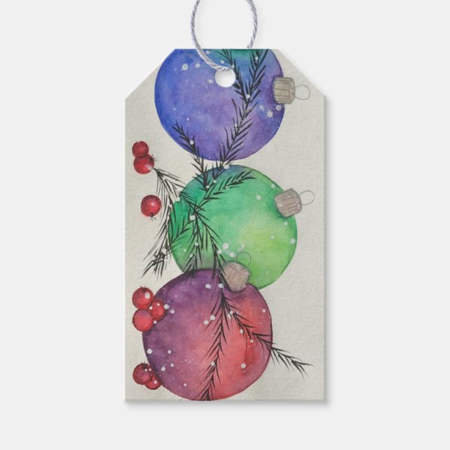 Geschenkmarke Geschenkanhänger (Vorderseite)