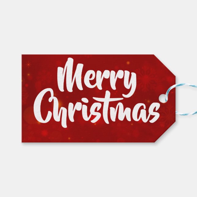 Geschenkmarke Geschenkanhänger (Vorderseite (Horizontal))