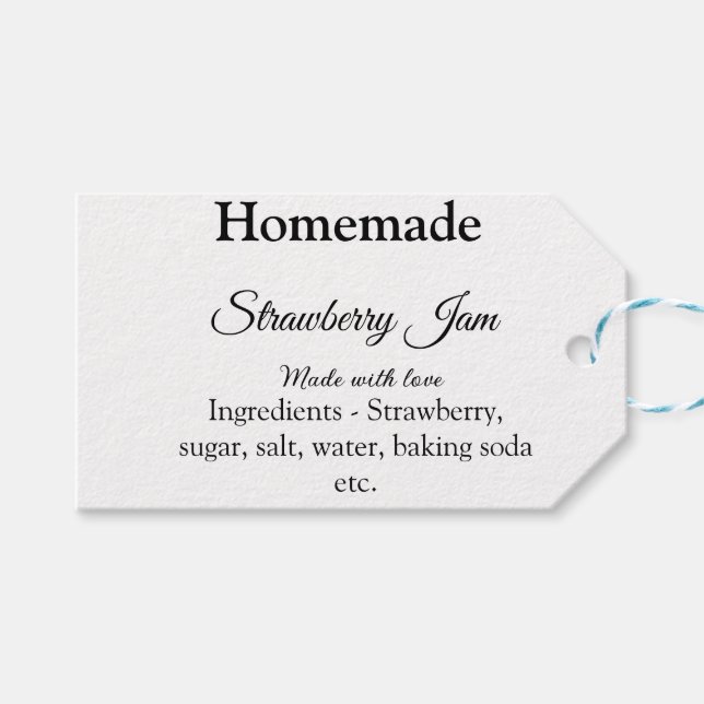 Geschenkmarke Geschenkanhänger (Vorderseite (Horizontal))