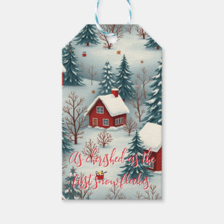 Geschenkmarke ( Winter Wonderland ) Geschenkanhänger