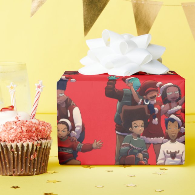 Geschenkpapier (Geburtstagsparty)