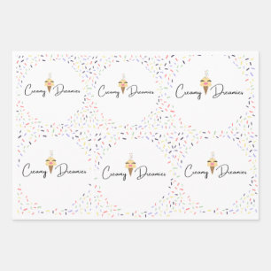 Geschenkpapier Bogen Geburtstagsmädchen Vanessa Va Set