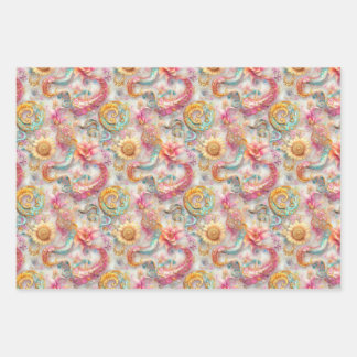 Geschenkpapier, das auffällt! geschenkpapier set