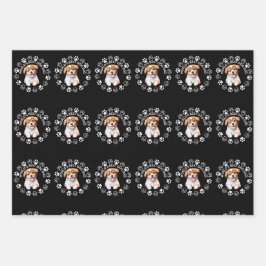 Geschenkpapier - Der beste Vater der Welt Set