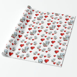 Geschenkpapier Enten