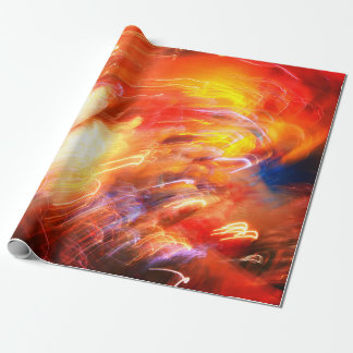 Geschenkpapier für Abstrakte Neonfarben