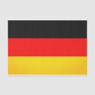 Geschenkpapier für deutsche Fahne Seidenpapier