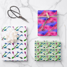 Geschenkpapier für Gabel und Löffel