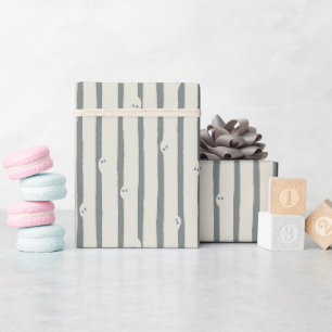 Geschenkpapier für Halloween mit Geistermuster