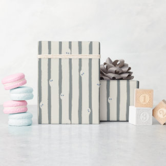 Geschenkpapier für Halloween mit Geistermuster