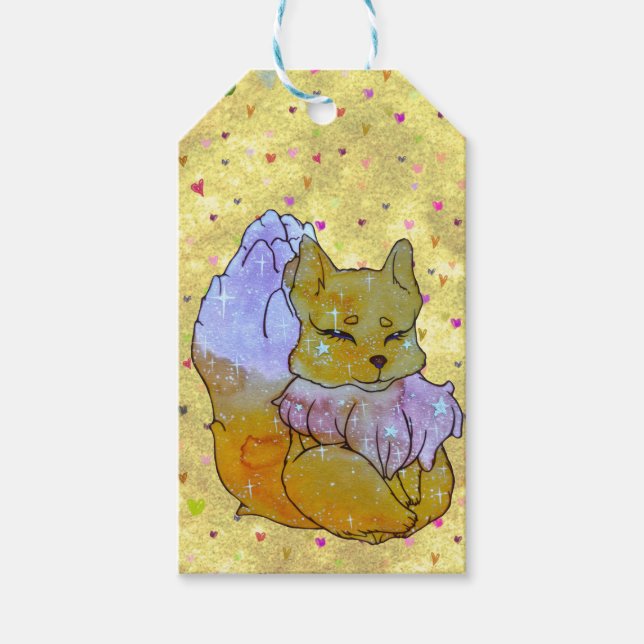 Geschenkpapier Geschenkanhänger (Vorderseite)