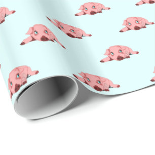 Geschenkpapier mit Schweinchen