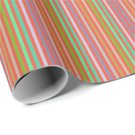 Geschenkpapier Pastell-Linienfarben 5