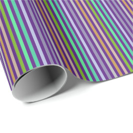 Geschenkpapier Pastellfarben Linien 4