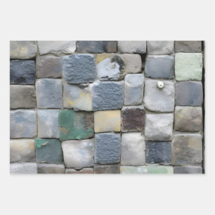 Geschenkpapier - Pflastersteine