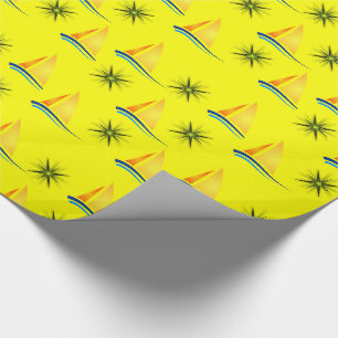 Geschenkpapier Segelboote